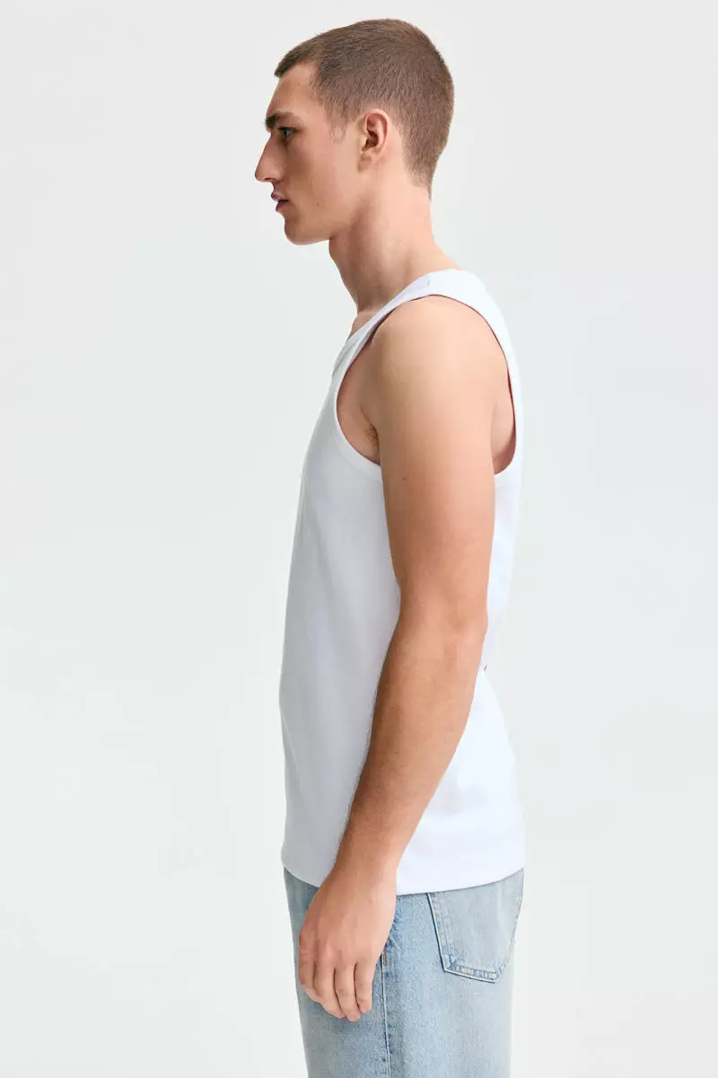 Slim Fit Ribbed vest top