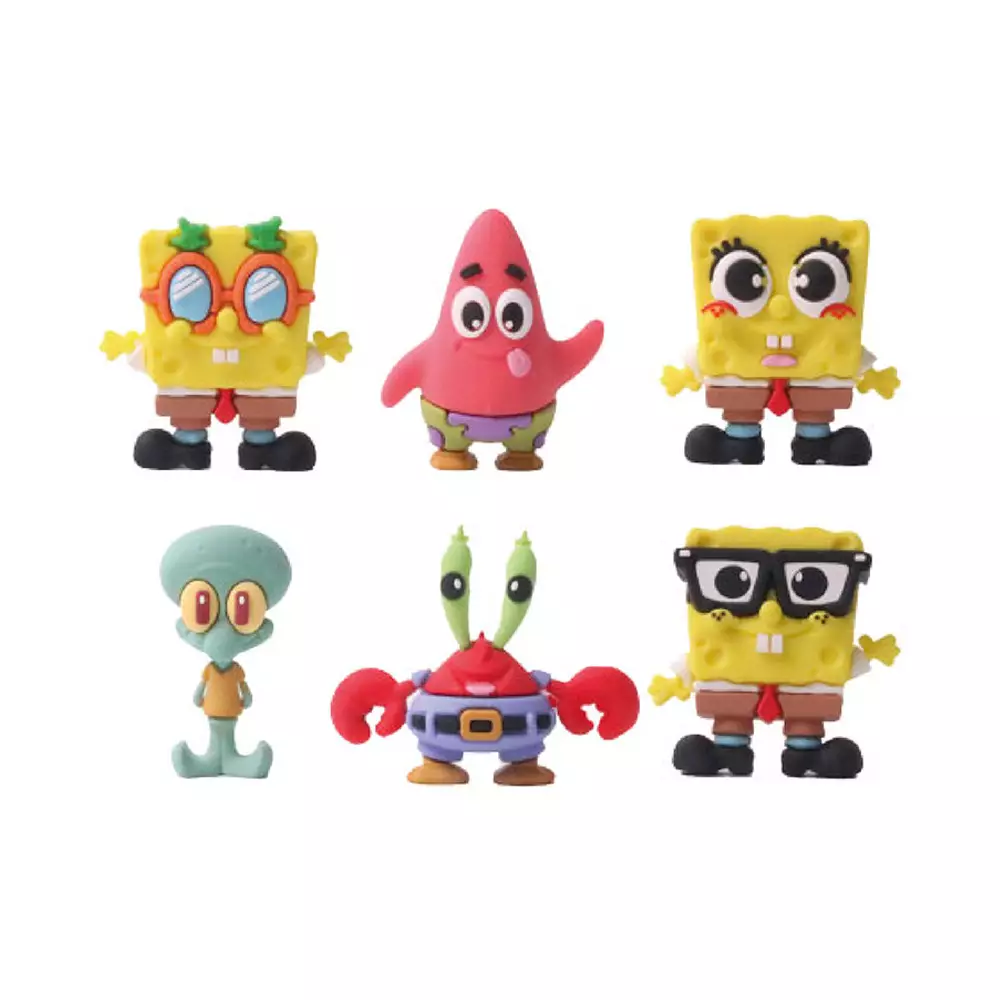 NICKELODEON MINIFIGURE 3D SPONGEBOB RANDOM