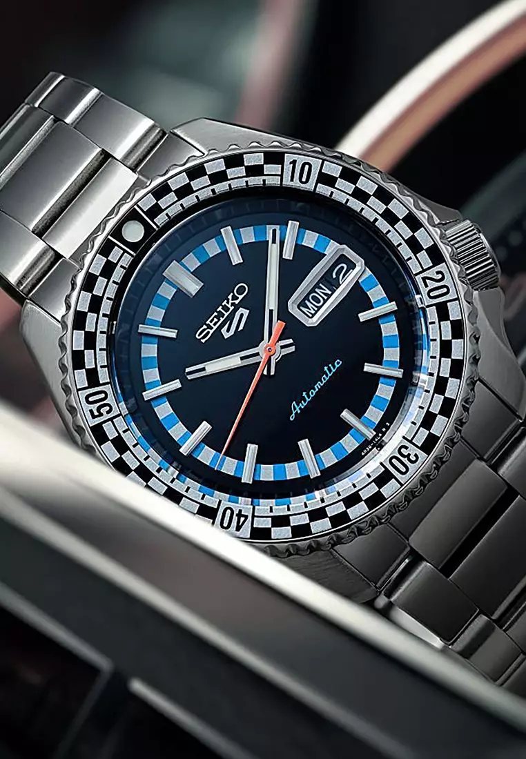 Special Edition Men Automatic Diver Watch SRPK67K1 Silver Stainless Steel Strap