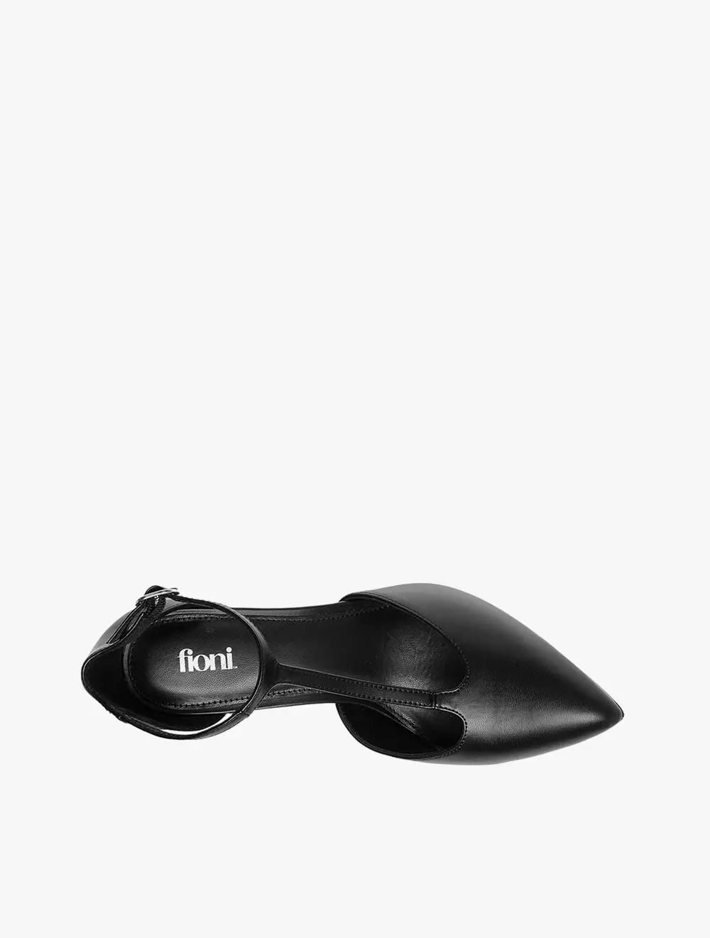 Payless Fioni Women Saxon T-Strap Pumps - Black_04
