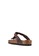 Birkenstock brown Gizeh Oiled Leather Sandals BI090SH0UCZPID_3