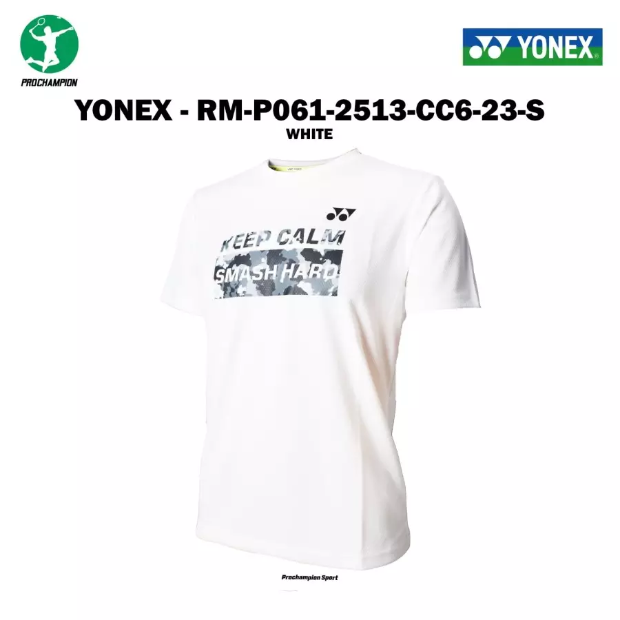 Jual Yonex Kaos Jersey Badminton Yonex RM 2513 Comfort Club 6 White