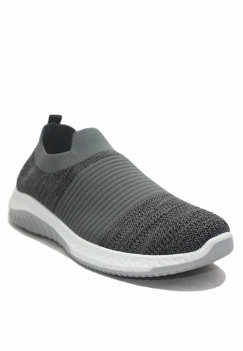 Jual Dr. Kevin Dr. Kevin Men Sneakers 889-026 - Grey Original | ZALORA