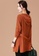 A-IN GIRLS brown Casual Wild Hooded Knitted Jacket BFE75AA7400AA8GS_2