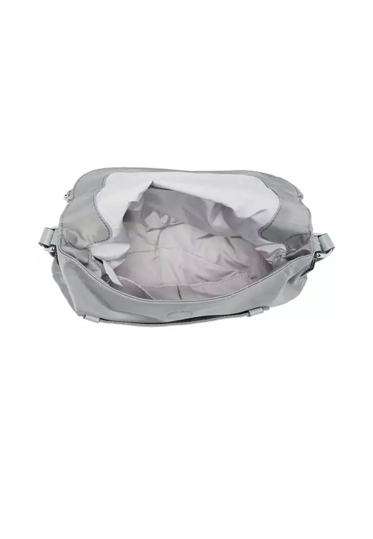 Preppy Nylon Mini Natasha Crossbody Bag Rock Grey M0012909