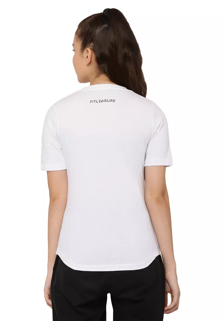 Women's Training/Gym Basic White Tee