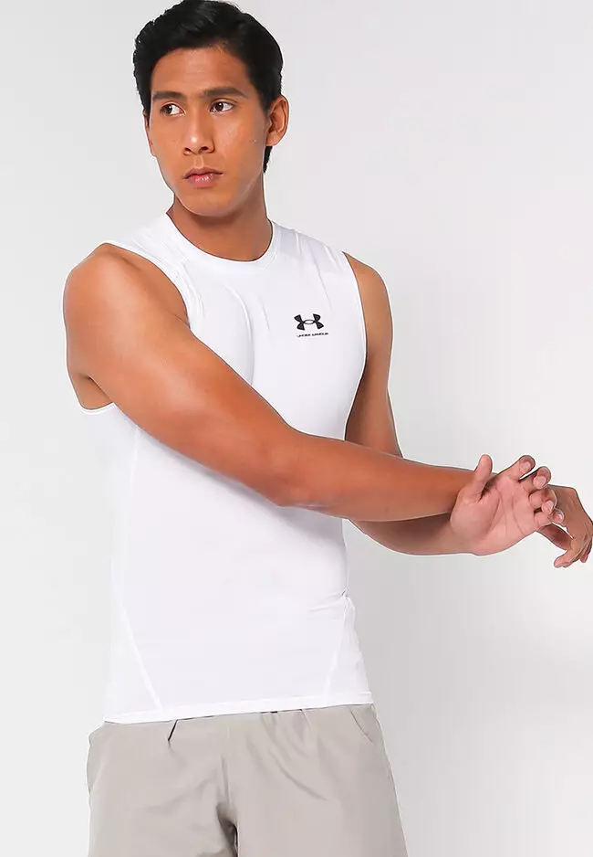 Under Armour Men's HeatGear Armour Mock Sleeveless Top