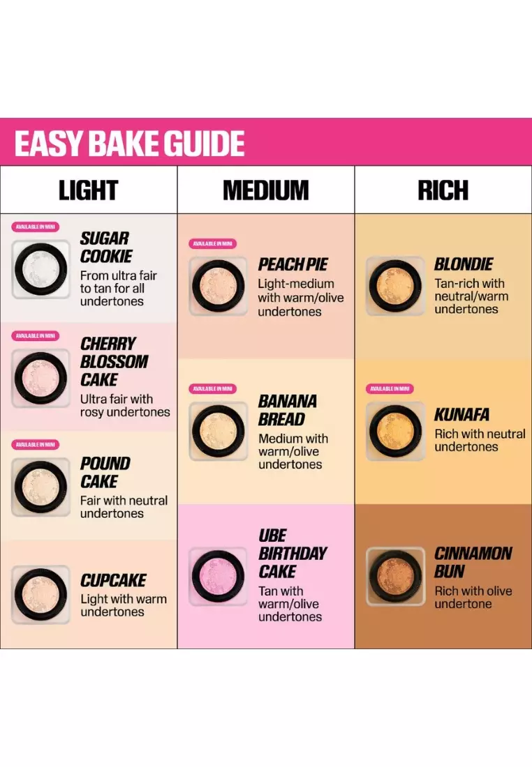 Huda Beauty Easy Bake Loose Powder Mini Kunafa