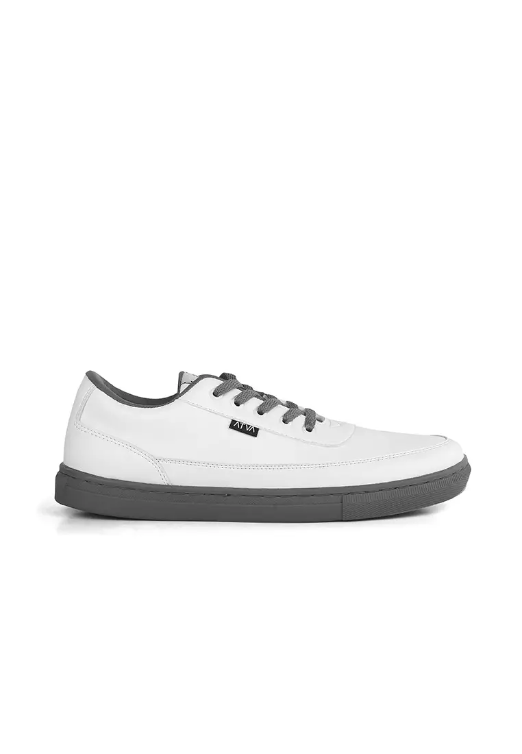 Jual Atva Sepatu Putih White Sneakers Pria Model Casual Shoes Sepatu