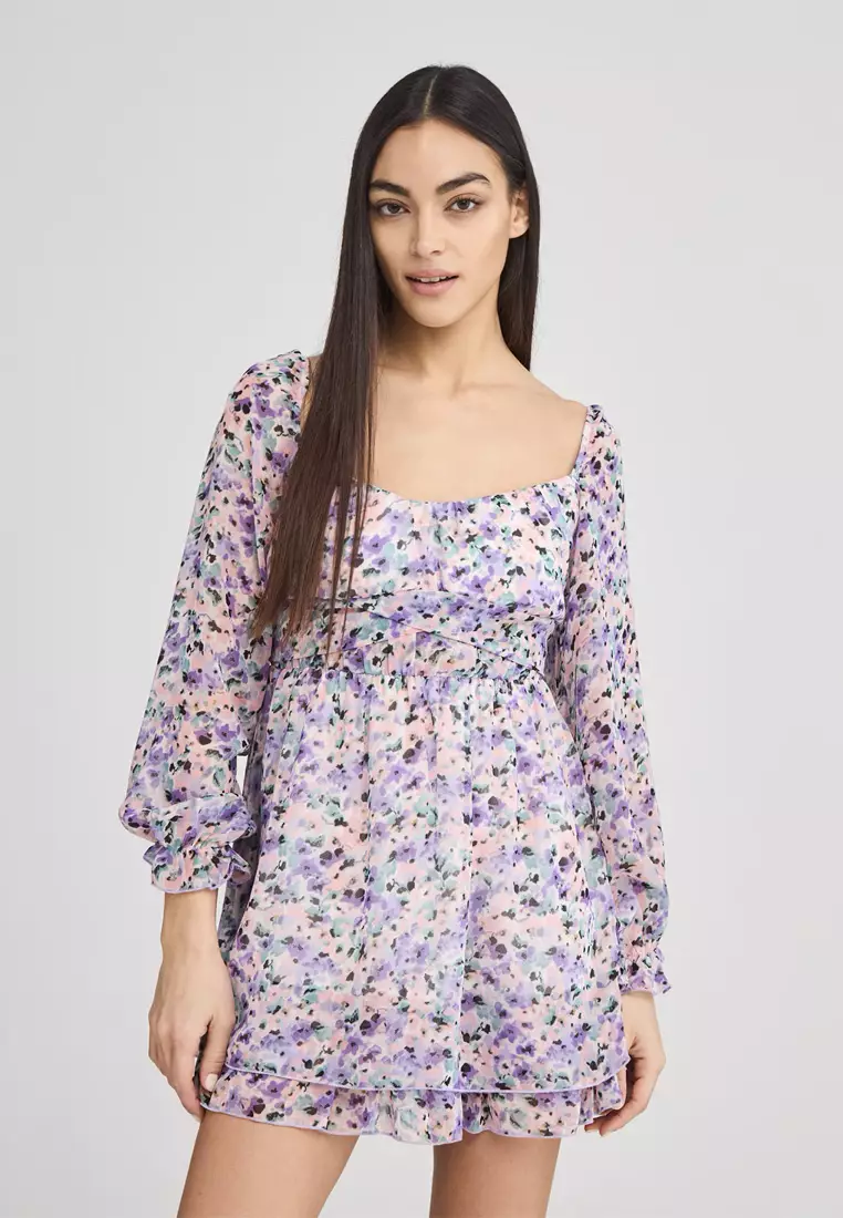 Long Sleeve Mini Dress for Women