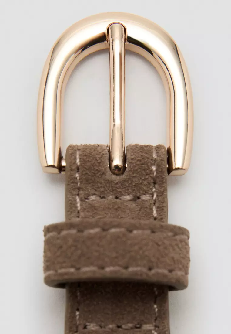Suede Leather Belt