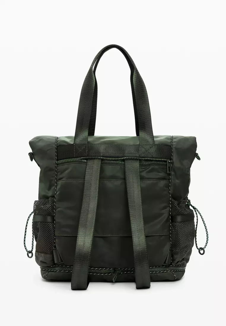Voyager backpack in two-tone nylon