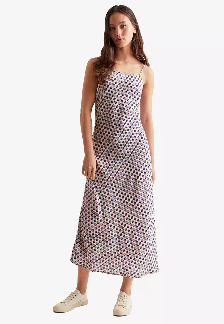 Teens Printed Long Dress