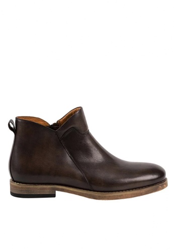 Twenty Eight Shoes Vintage Leather Chelsea Boot 618-20 E77EBSH72F81E4GS_1