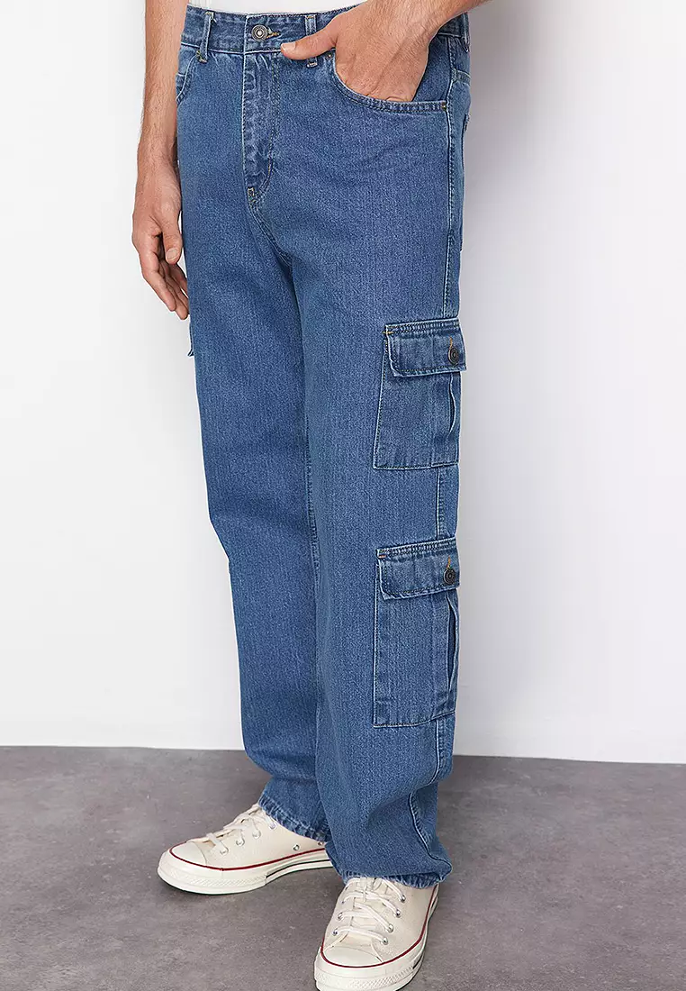 Cotton Cargo Jeans