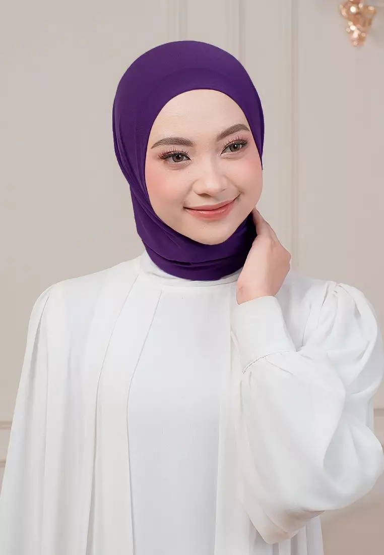 HIJAB INSTAN QIARA - PURPLE