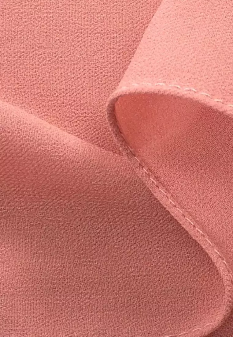 Bawal Shawl Dark Baby Pink