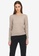 JACQUELINE DE YONG beige Marco Long Sleeves Puff Pullover 138ACAA403DF7AGS_1