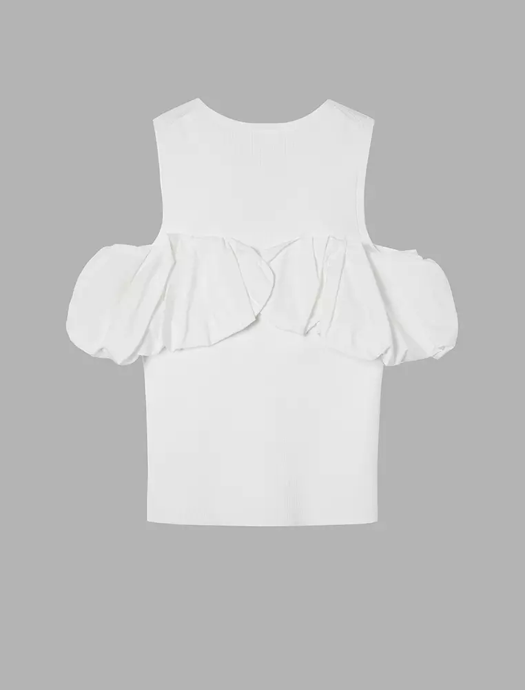 Eco-Friendly Stretch Yarn Fitted Everyday Casual Knit Vest