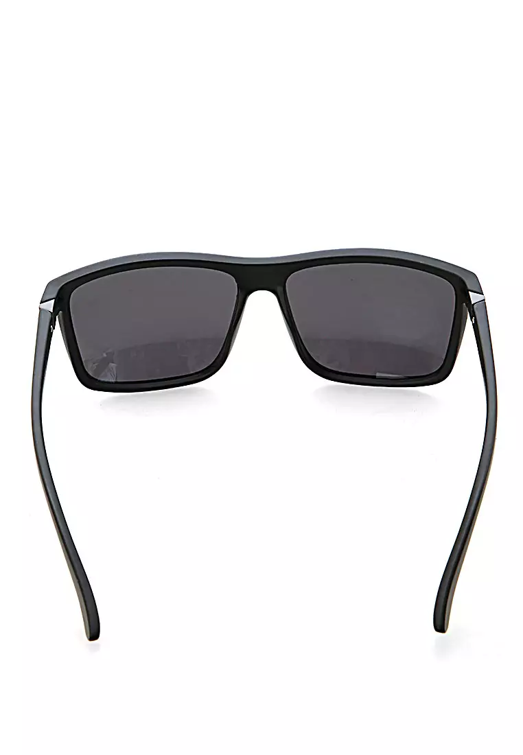 Derian Kacamata Polarized Unisex Sunglasses UV Protection Frame Material PC ORIGINAL - Black