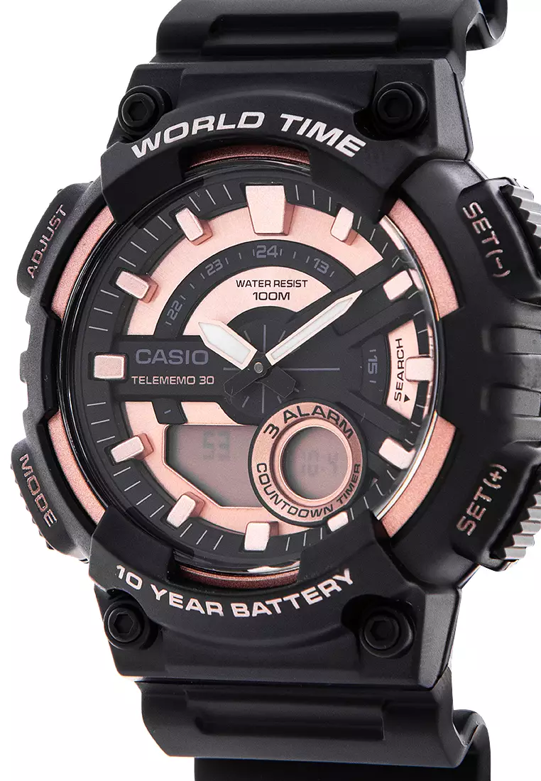 Digital Analog Watch AEQ-110W-1A3VDF