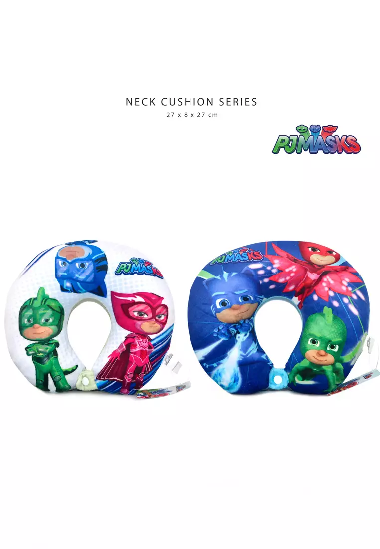 Jual PJ Masks PJ Masks Bantal Leher Neck Cushion Pillow Premium Blue