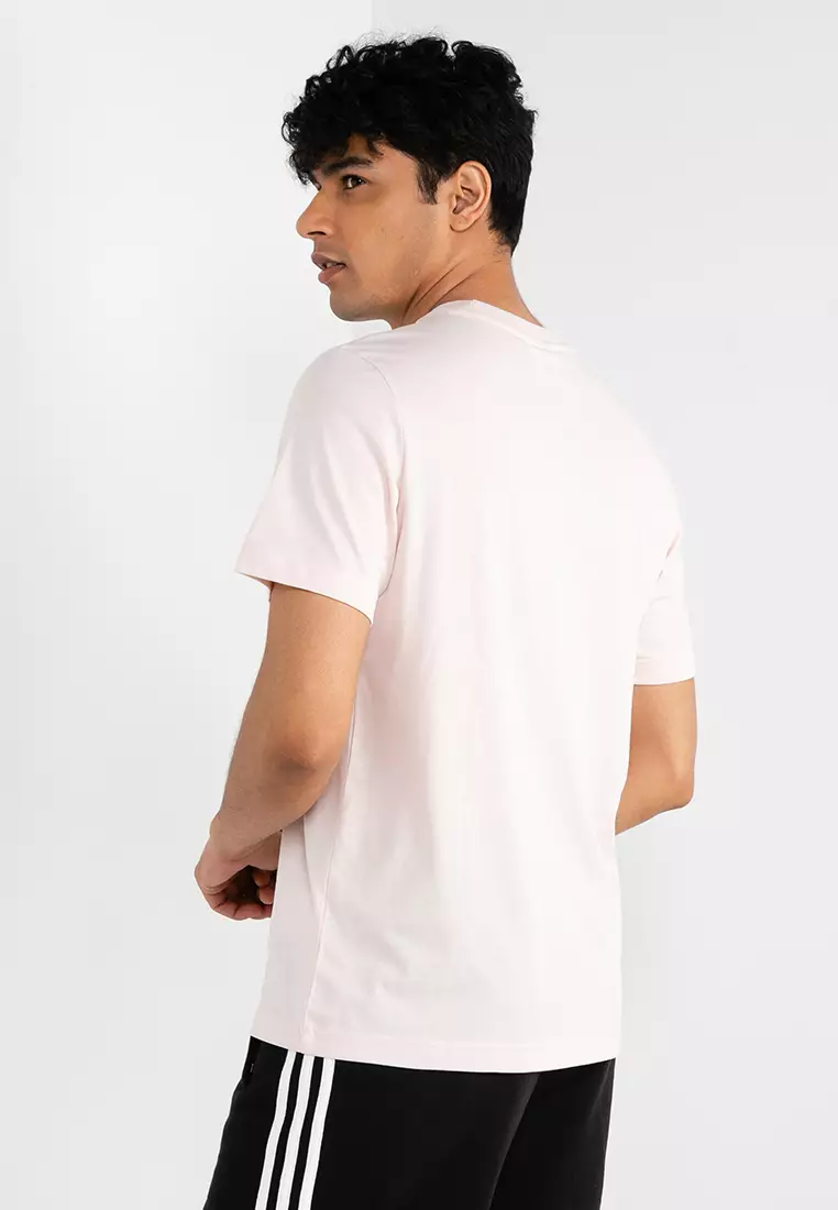 adidas men's trefoil essentials short sleeve t shirt