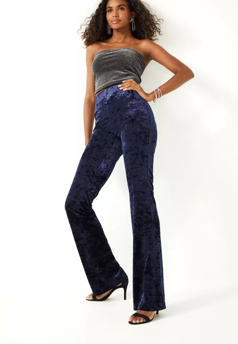 Buy NEXT Velvet Flare Leggings 2024 Online ZALORA Singapore