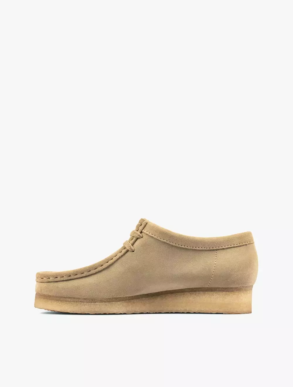Clarks Wallabee Women's Sneakers- Maple Suede - Maple