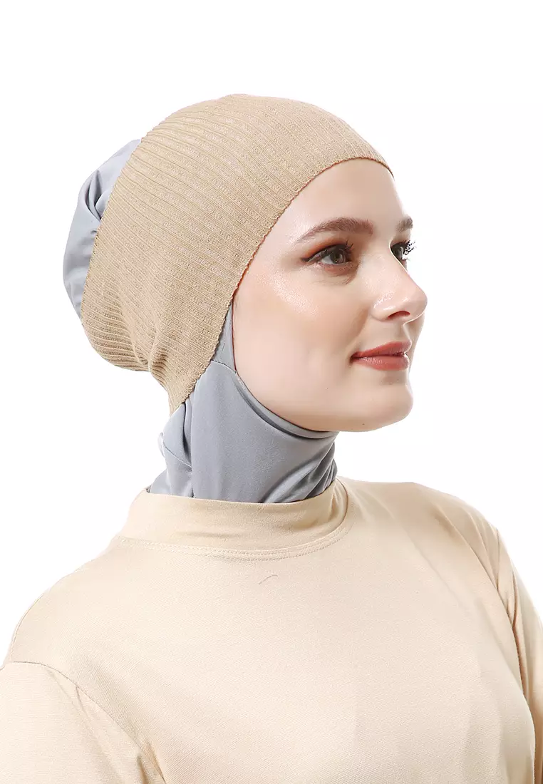 Irma Ciput Muslimah Wanita Motif Polos Simple Fashion Women - Coksu