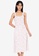 ZALORA BASICS multi Sweetheart Neckline Midi Dress with Belt 60405AA92CCCB2GS_8