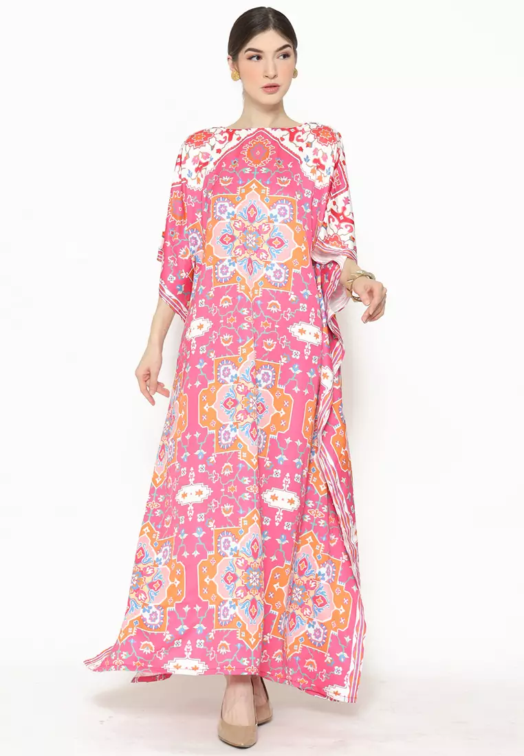 Kanzi Exclusive Short Sleeve Classic Kaftan