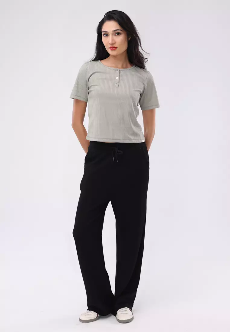 Colored Wide Leg Pants Ladies