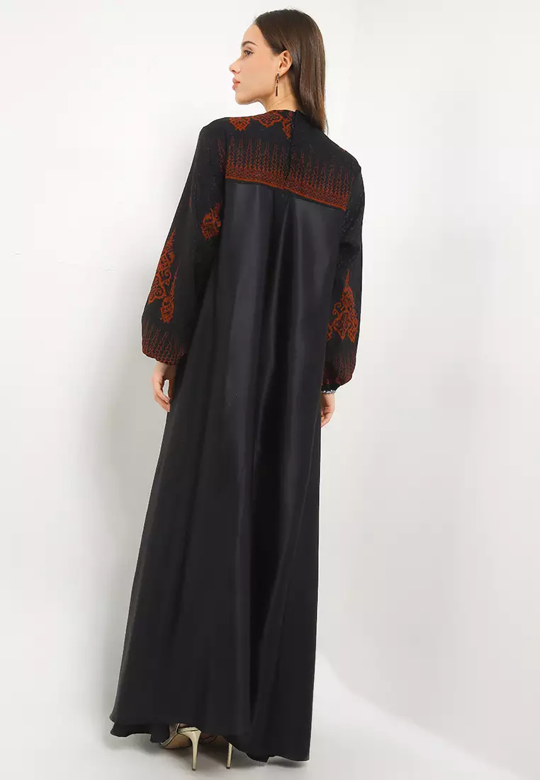 Abaya Kemben Embos