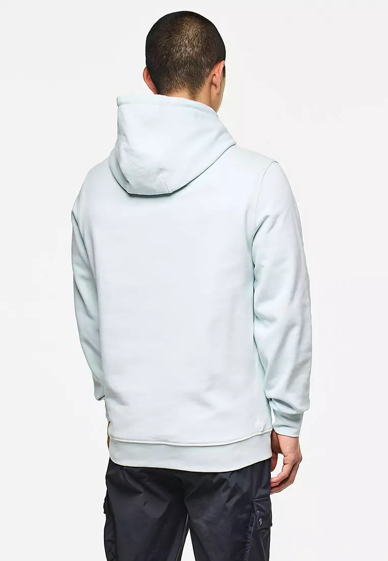 MENS SEA SPRAY RIBBE BADGE HOODIE