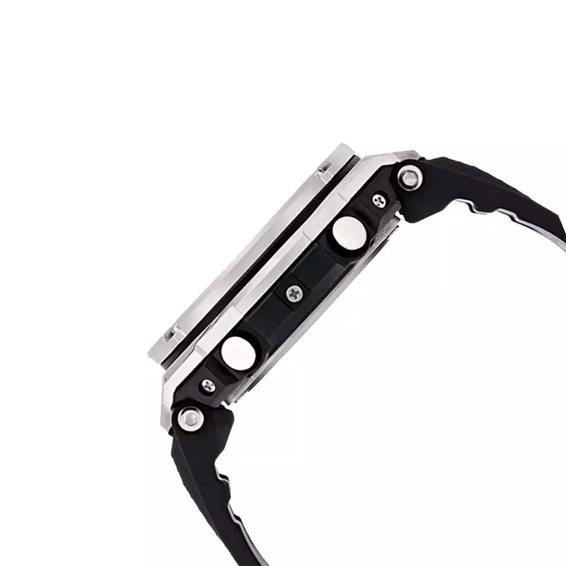 Jam Tangan Pria Casio G-Shock G-Steel GST-S110-1ADR Tough Solar Digital Analog Dial Black Resin Band