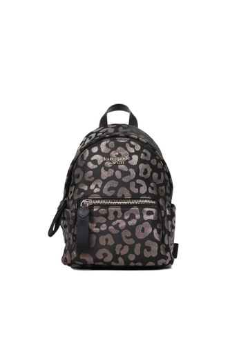 Kate Spade Kate Spade Chelsea The Little Better Leopard Print K9305 Nylon  Mini Backpack Bookbag In Black Multi | ZALORA Malaysia