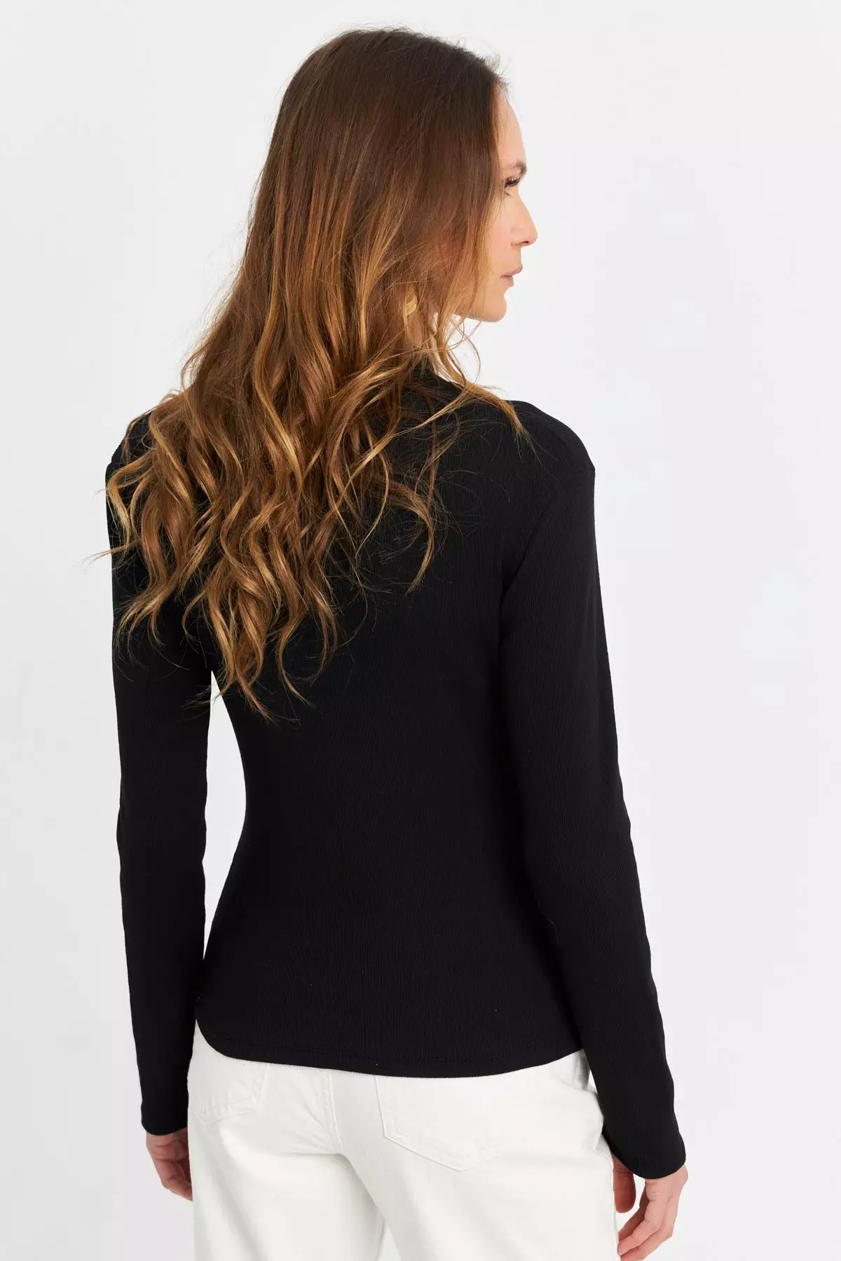 Button Double Breasted Blouse