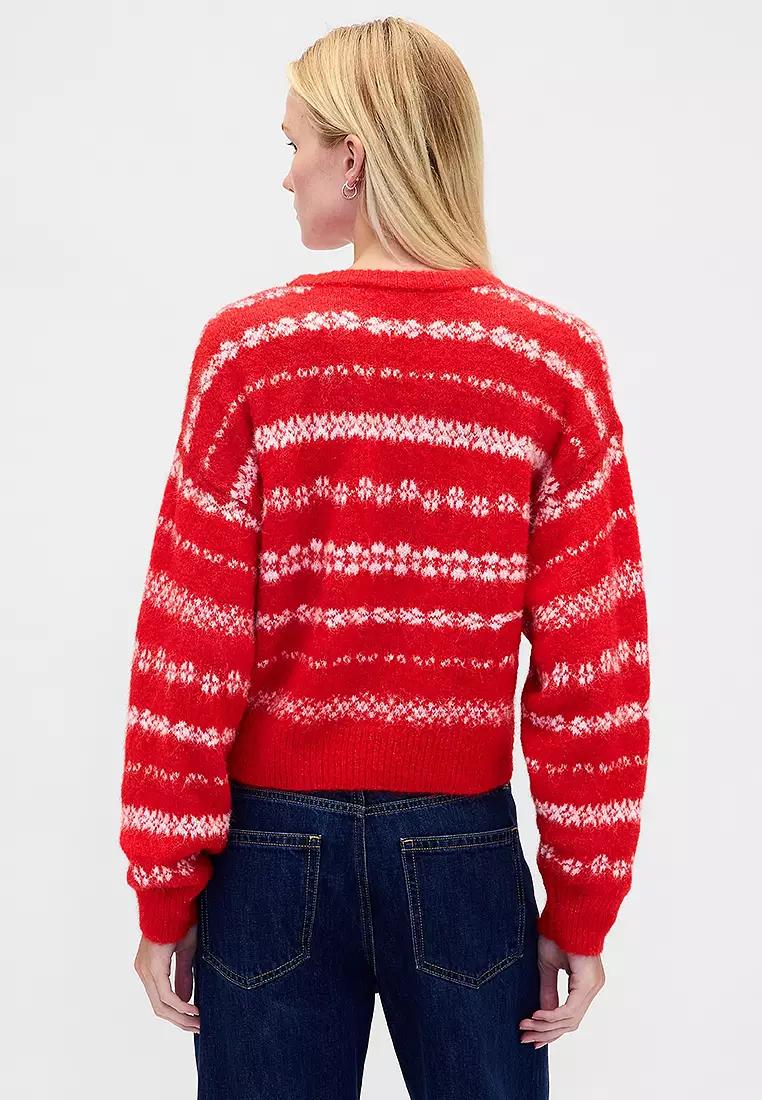 Mohair Slouchy Christmas Sweater