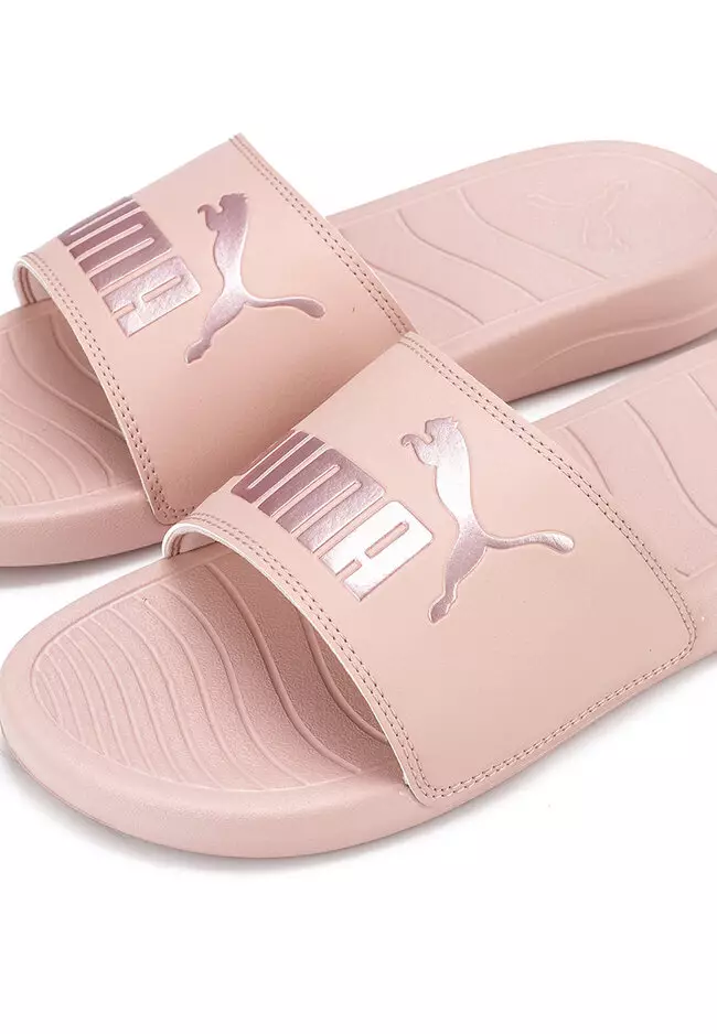 Puma popcat cheap slides pink