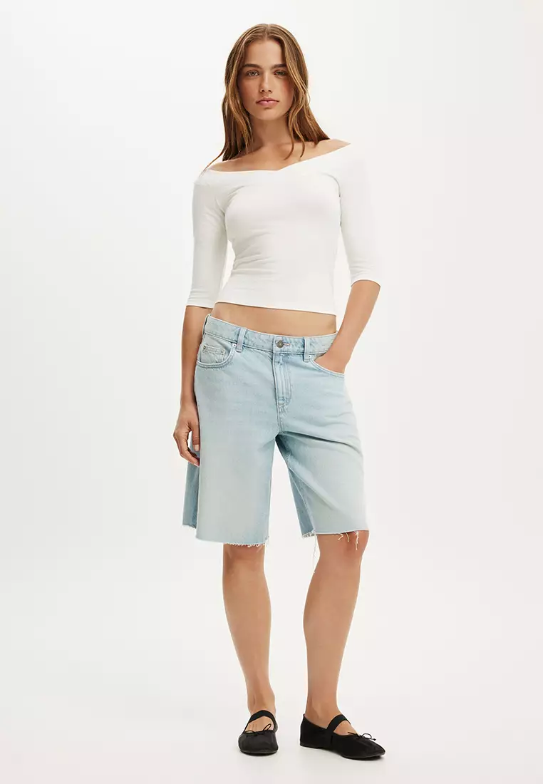 Baggy Denim Shorts