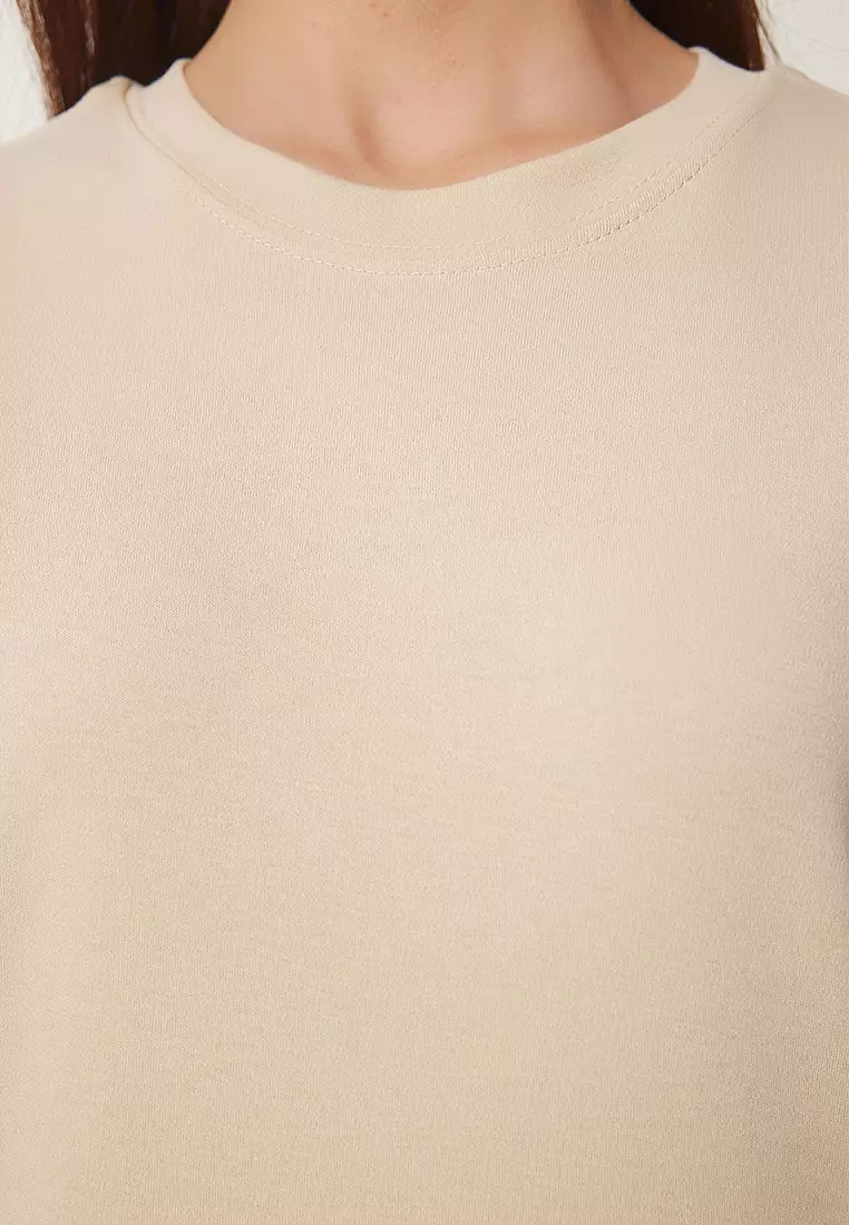 Woman 2-Pack Cotton Basic Knitted T-Shirt AG00002