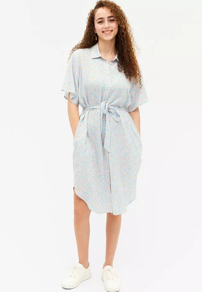 Monki Midi Shirt Dress 2024 Buy Monki Online ZALORA Hong Kong