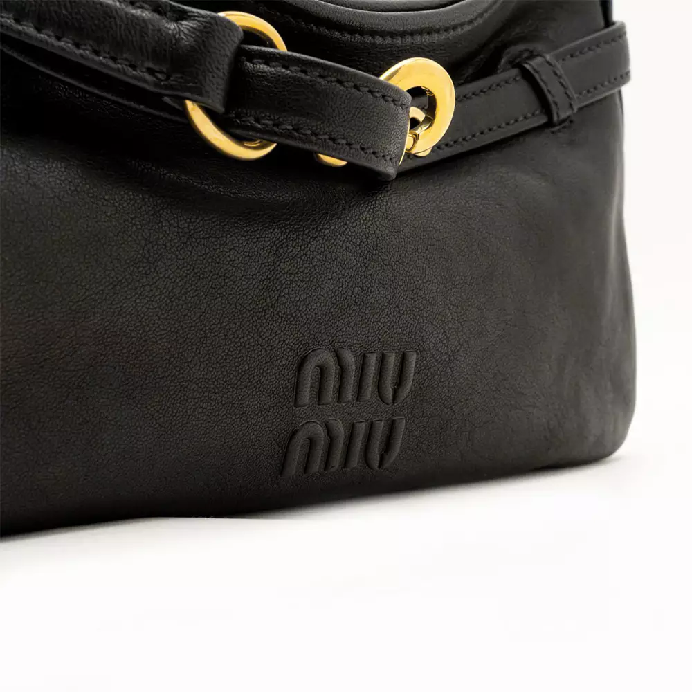Reguler Aventure Nappa Leather Bag Black