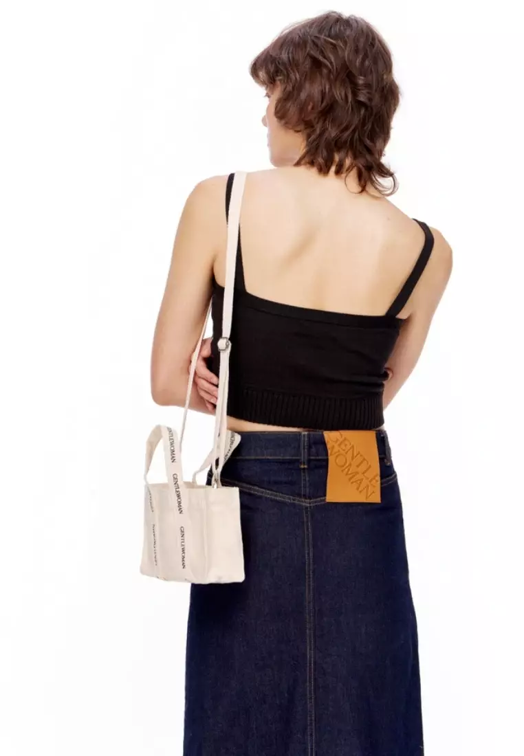 Gentlewoman Micro Box Tote Bag Cream
