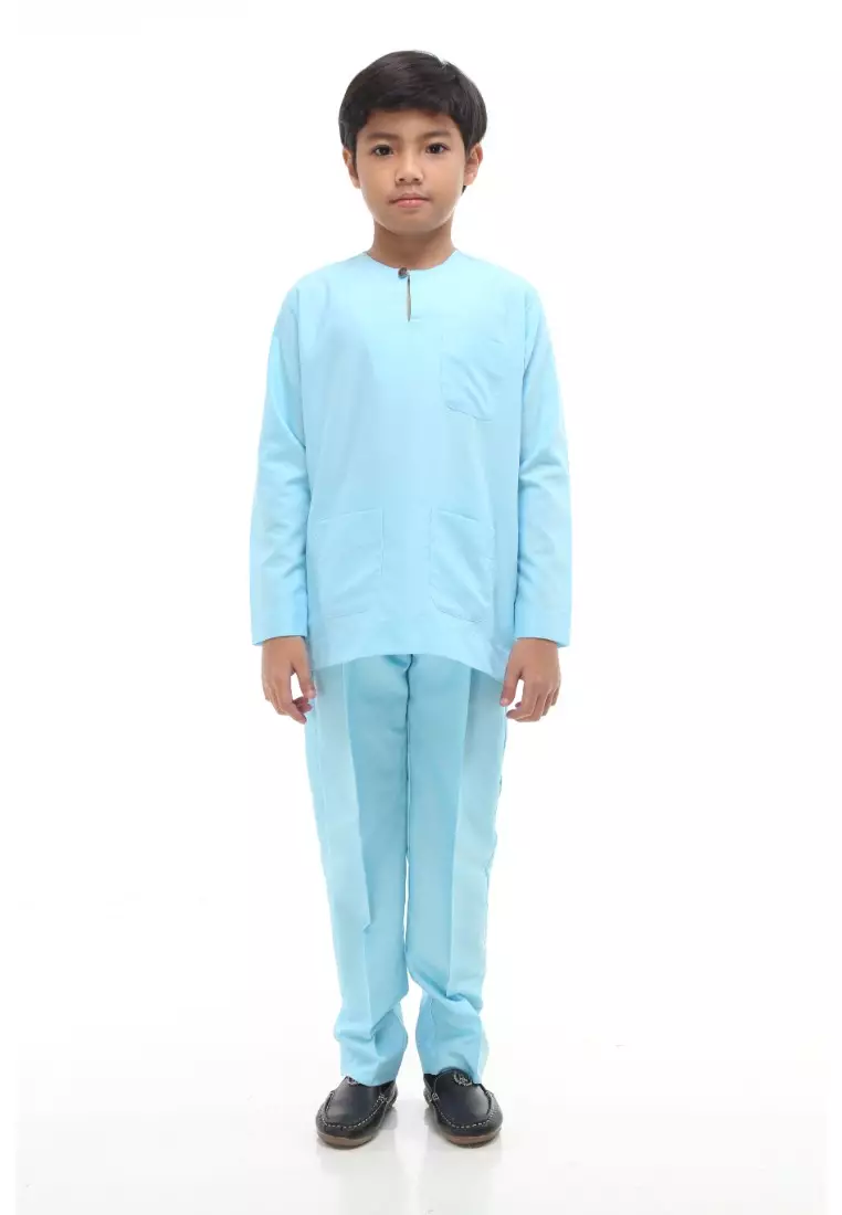 Baju Melayu Moden Teluk Belanga For Kids