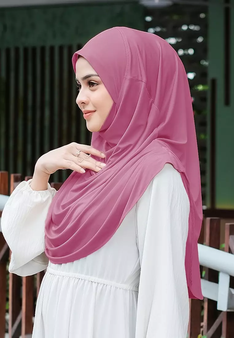 HIJAB INSTAN FATHIA - FUSCHIA