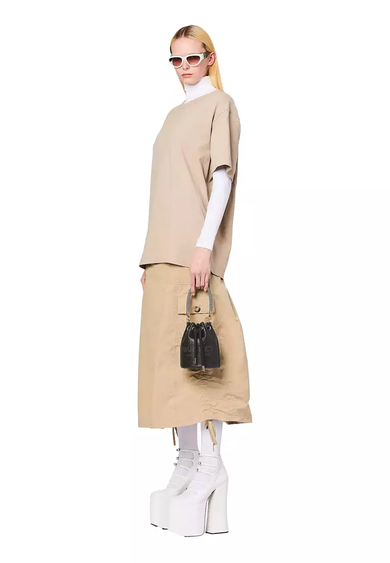 The Leather Mini Bucket Bag Black 2S3HCR058H03