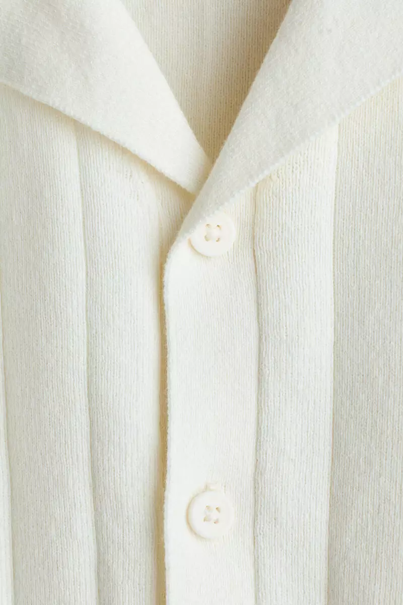 Fine-knit cotton resort shirt