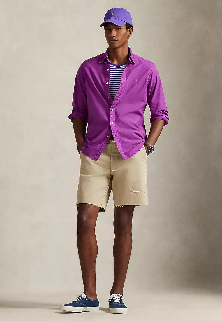 Classic Fit Garment-Dyed Oxford Shirt